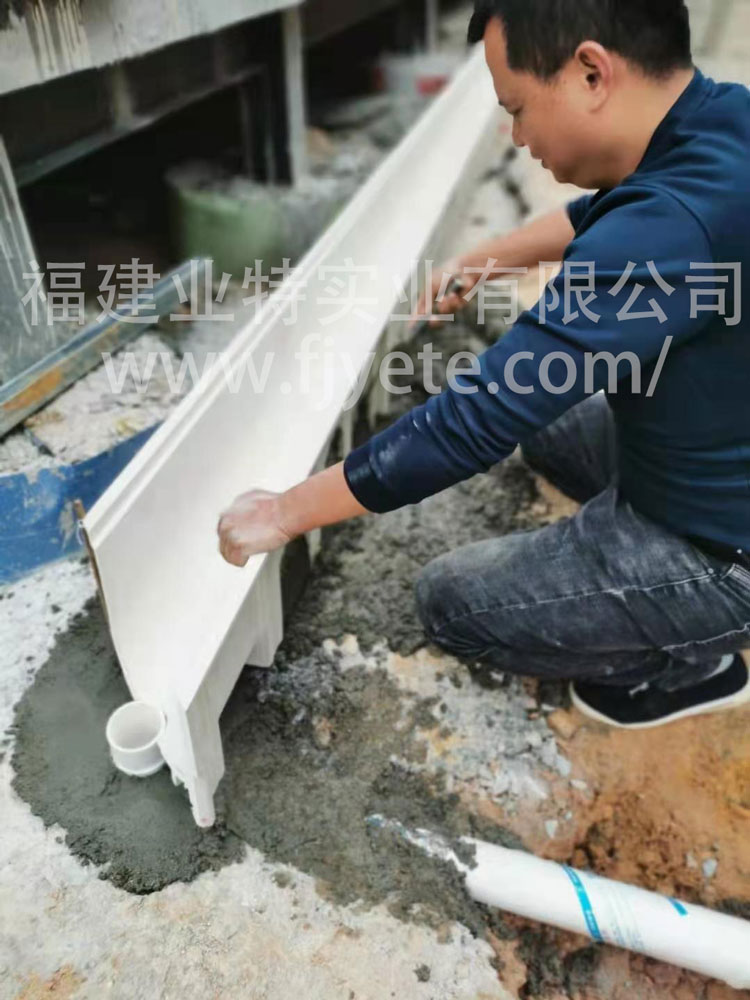 樹脂成品排水溝安裝示意圖